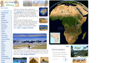 Desktop Screenshot of africa-turismo.com